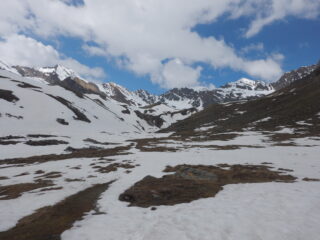 Innevamento dietro il rifugio