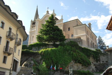 L’arrivo a Chatillon, chiesa di S. Pietro