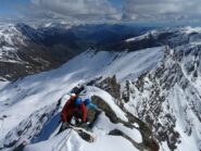 L'ultimo esposto tratto prima della cima