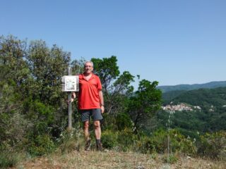 In vetta al Bric dei Corvi