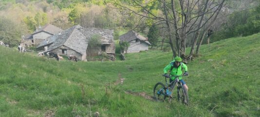 breve e sostenuta risalita verso il sentiero 524