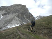 il sentiero di salita alla Punta Gardiol