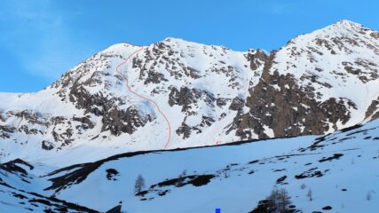 Itinerario e condizioni di oggi