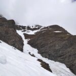 Sguardo al canale inferiore e il versante Sud