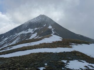 Dal colletto ultimo strappo per il Monte Savi tenersi sulla dx salendo costeggiando i nevai