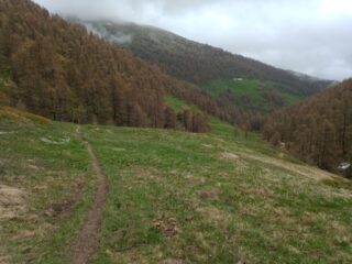 il sempre bello vallone del Giarasson
