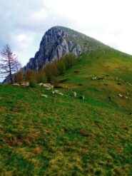 tratto finale alla cima del Fantino 