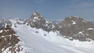 Dal Brusalana Sella e Pic d'Asti, Rocca Rossa a dx