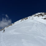 Si risale verso il Pizzo Intermesoli