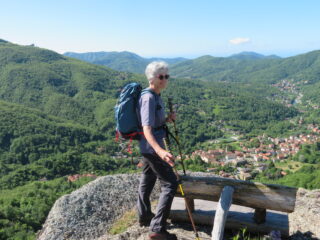 panchina panoramica sul crestone per il Pianetto