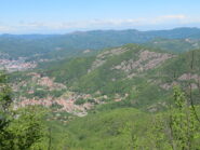 Savignone, Castello e M. Pianetto visti dal M. Maggio