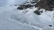 una delle valanghe di fondo recenti