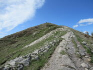 Il Monte Fronte' (m.2153) dal Passo (m.2090)
