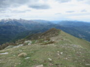 Discesa dopo Cima Garlenda (AV)