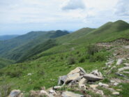 Discesa verso Passo della Mezzaluna - San Bernardo