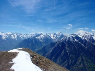 vista sulle Alpi Marittime