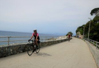 Sulla ciclabile verso Arenzano