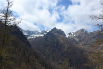 Le cime del vallone di Croset