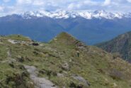 Panorama verso il gruppo dell'Orsiera