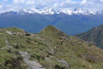 Panorama verso il gruppo dell'Orsiera