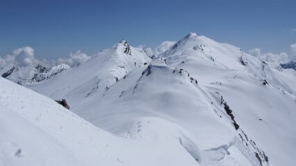 Brusalana e Aiguillette dalla Sella d'Asti