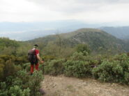 Dal Poggio Grande (m.810) verso il Poggio Ceresa (m.710)