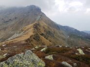 La Rocca vista dal Colle della Paglia durante la discesa.