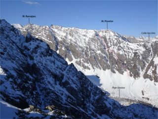 Percorso di salita (foto del 20 aprile di mgulliver)