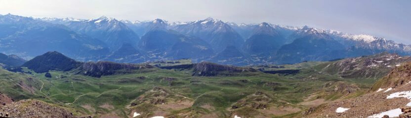 panorama dal bivacco