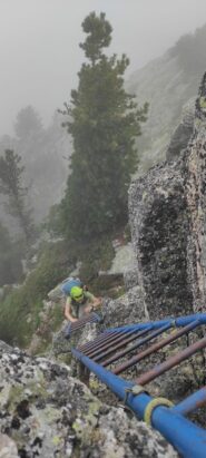 Sul tratto attrezzato 