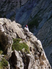 Sul traverso ascendente del terzo tiro
