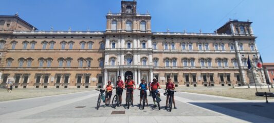 Start in piazza Roma a Modena