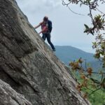 Il traverso di placca sul terzo tiro