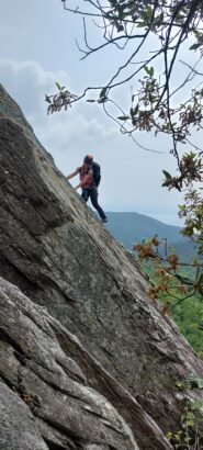 Il traverso di placca sul terzo tiro