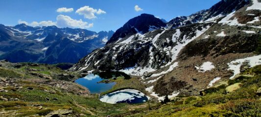 Ancora laghi della Valletta dall'alto