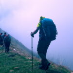 la lunga cresta dal Colle di Costa Fiorita al Truc d'Ovarda