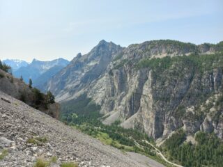 Bellissima vista sulla Parete dei Militi