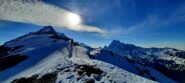 Verso la vera cima del Brusalana 