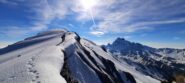 Gran panorama verso l'anticima