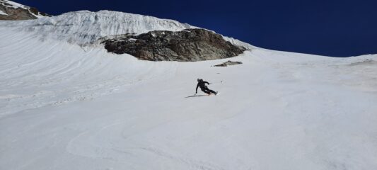 Sotto il seracco sempre più piccolo