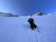 Parte alta della parete