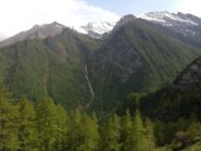 Cascate del Cristove salendo al Gran Costa