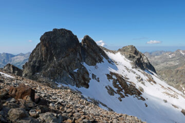La cima Centrale del Matto vista dalla Est