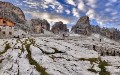 Alba al rifugio Alimonta