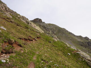 In salita