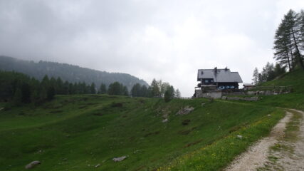 Arrivo al Rifugio Lancia