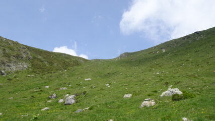 Si raggiunge questo colletto senza nome