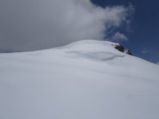 Discesa dalla vetta