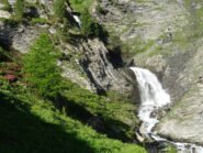 L'acqua che scende dal lago Bleu