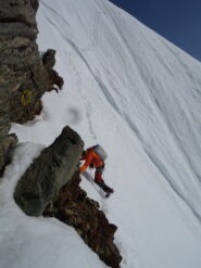 Primo tratto in discesa della Sud